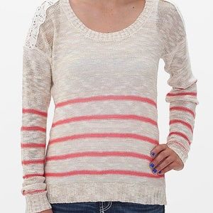 NWT Buckle Daytrip Striped Sweater - Size Small